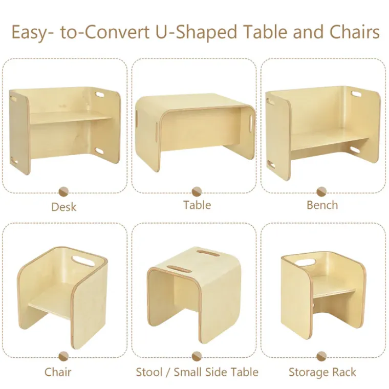 (As-is) Aiden Kids Table Set - Single Chair - 10