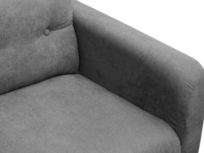Bennett 3 Seater Sofa with Bennett Armchair - Gray Owl - 10
