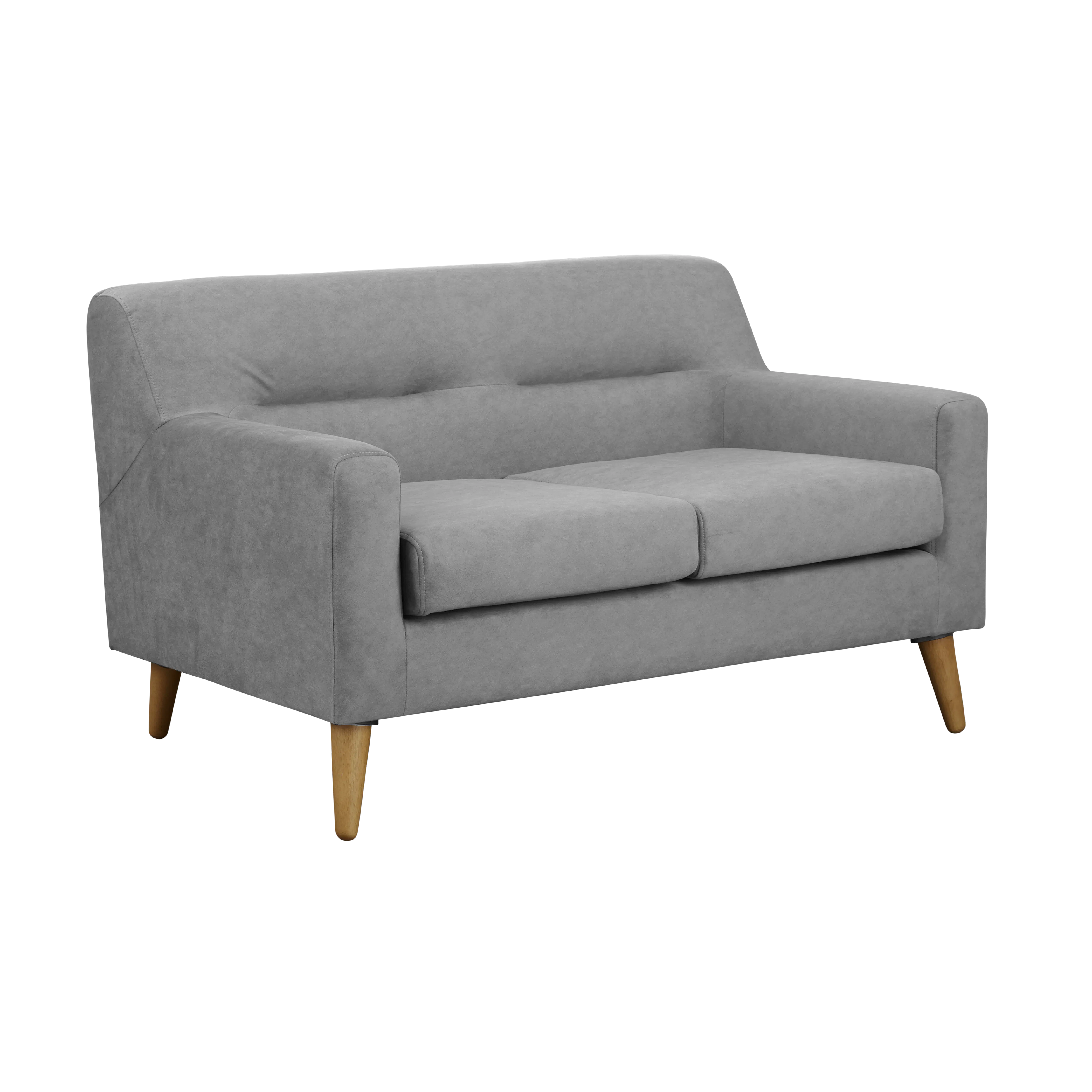 (As-is) Damien 2 Seater Sofa - Grey (Scratch Resistant) - 11