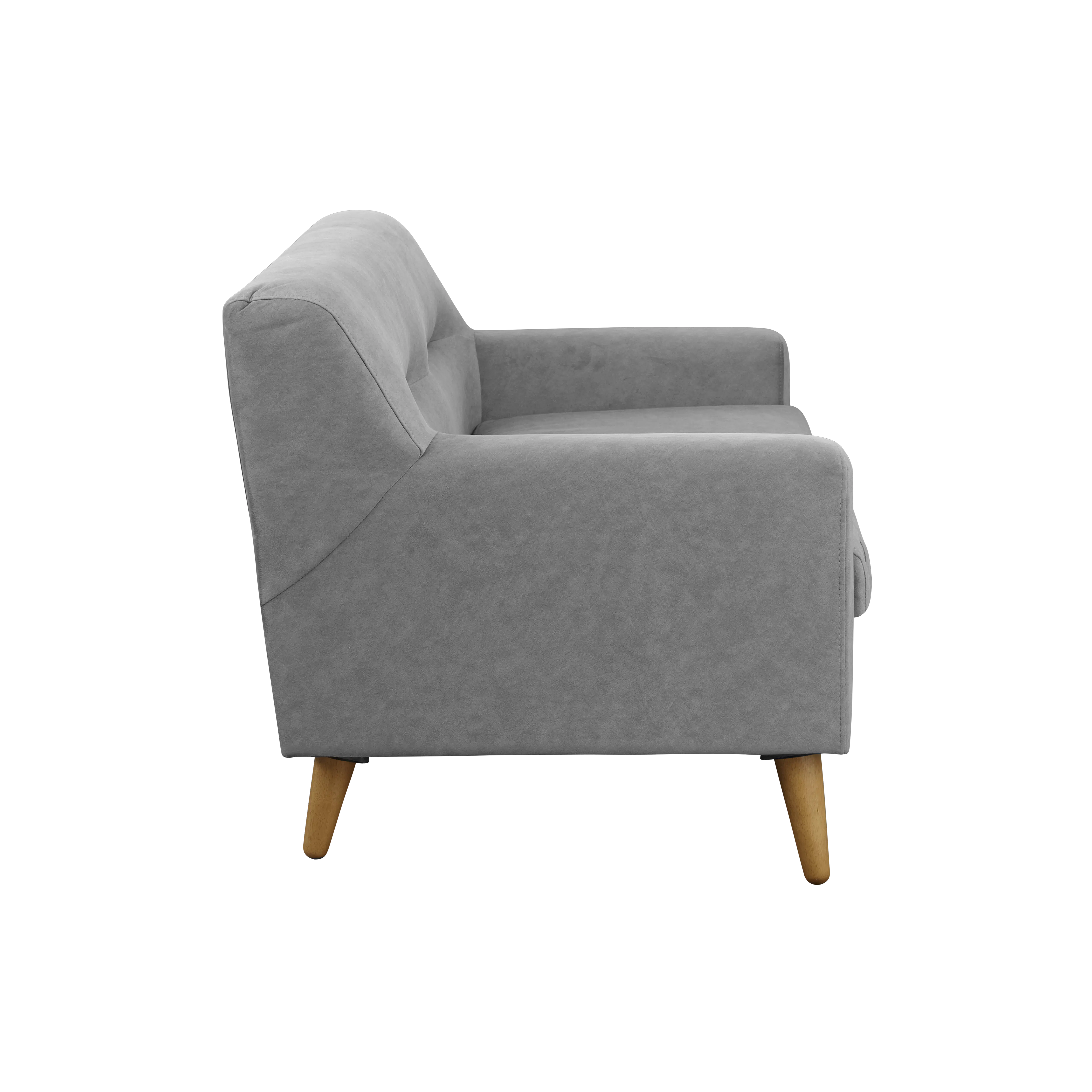 (As-is) Damien 2 Seater Sofa - Grey (Scratch Resistant) - 13