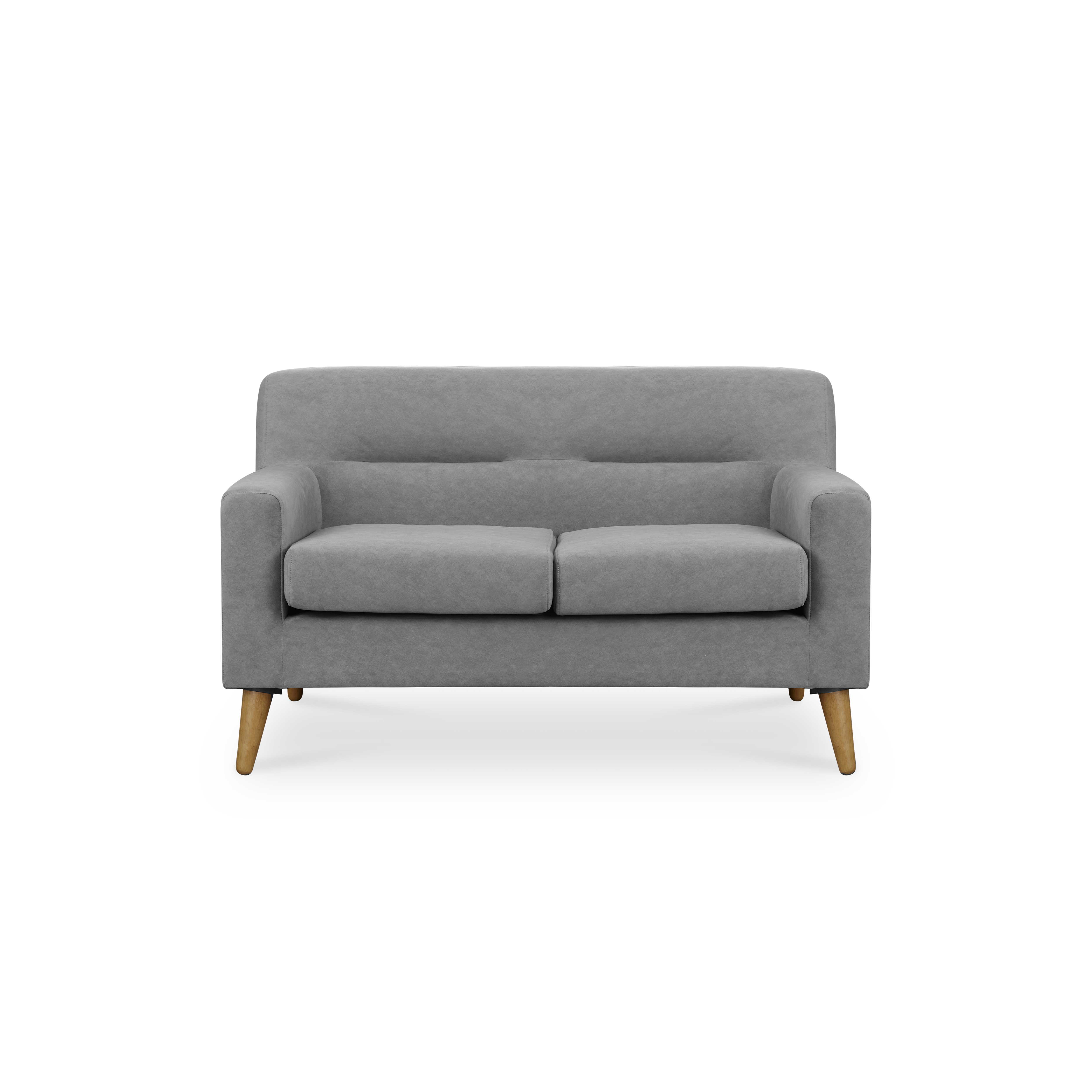 Damien 2 Seater Sofa - Grey (Scratch Resistant)