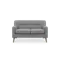 Damien 2 Seater Sofa - Grey (Scratch Resistant)