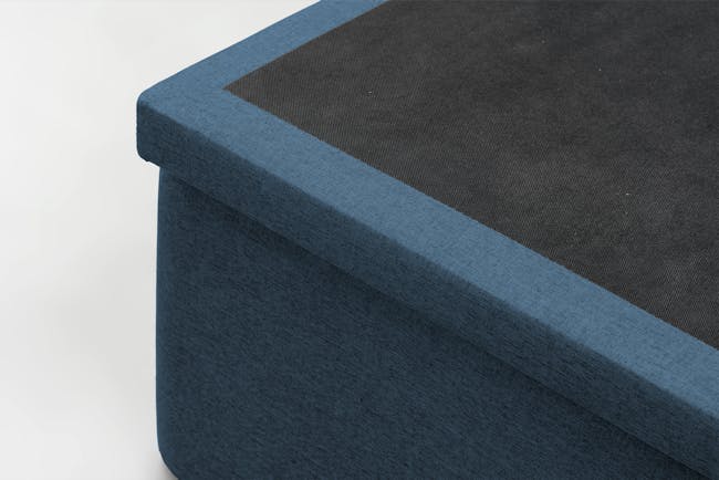 ESSENTIALS Single Storage Bed - Denim (Fabric) - 8