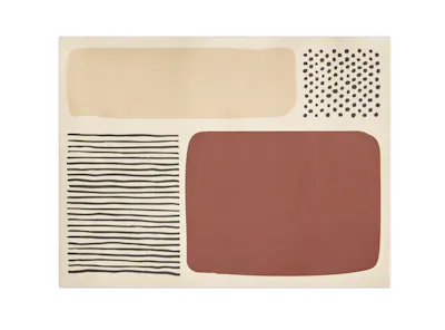 Nina Table Placemat - Brown