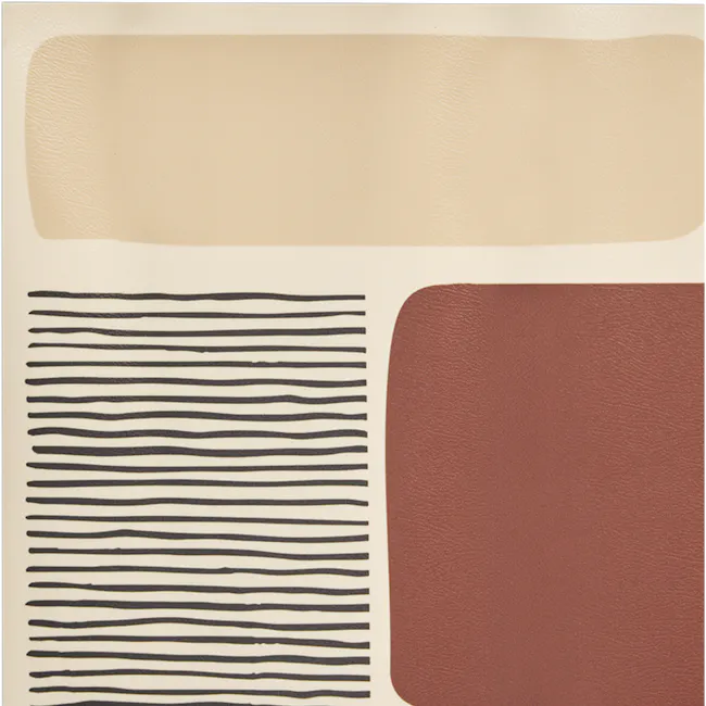Nina Table Placemat - Brown - 4
