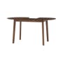 Werner Extendable Dining Table 1.2m-1.5m - Walnut - 8