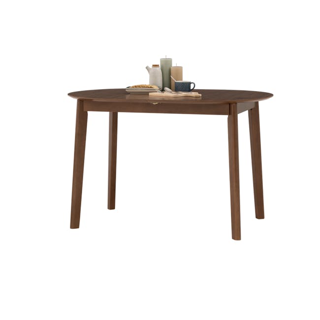 Werner Extendable Dining Table 1.2m-1.5m - Walnut - 3