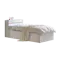Jayne Storage Super Single Storage Bed - White