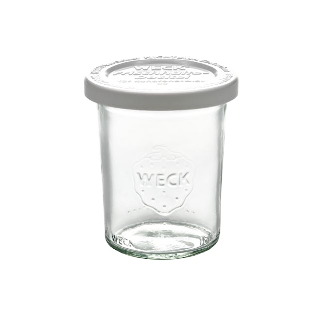 Weck Jar Mold with White Plastic Lid (7 Sizes) - 0