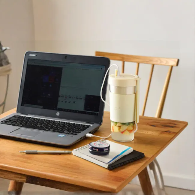 BRUNO Cordless Blender - Pink - 5 - laptop, tablet, notebook, pen, charger, smartwatch, food, drink, meal prep, healthy
