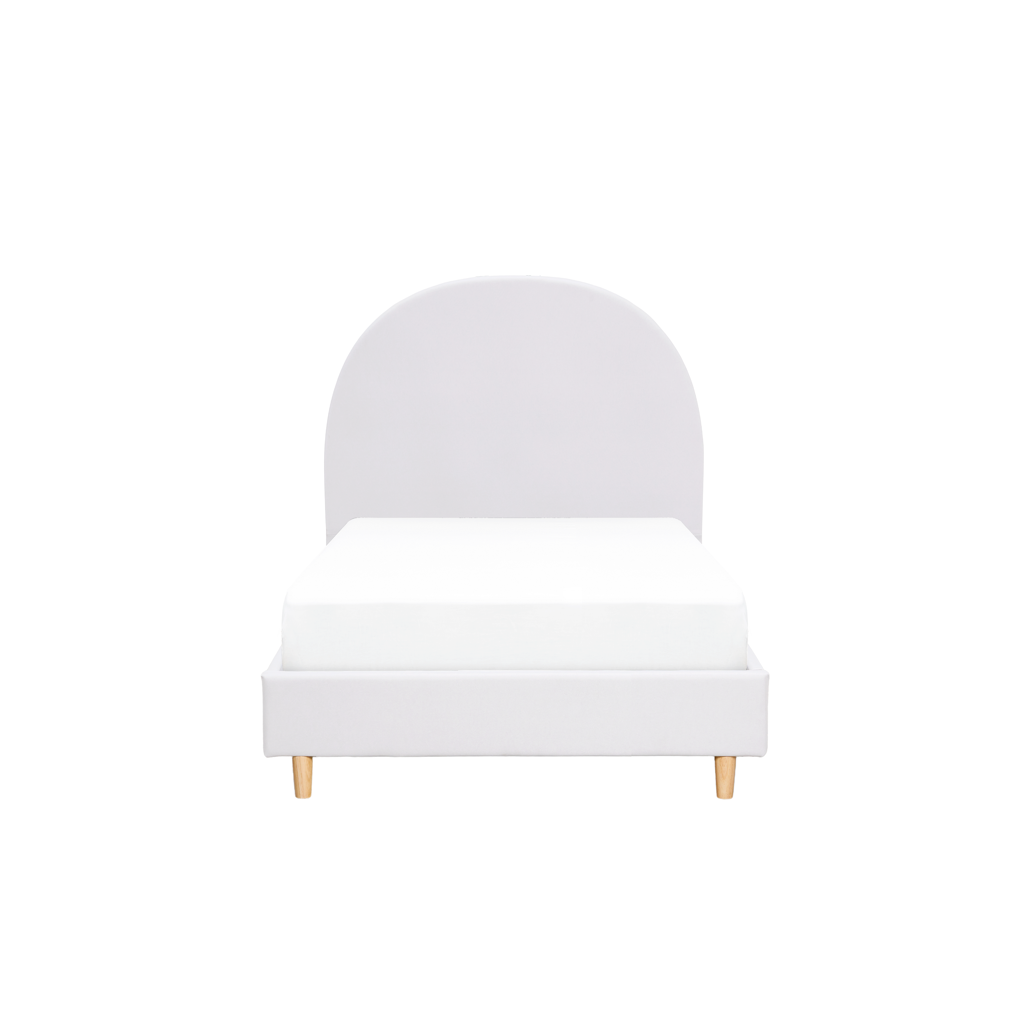 Aspen Single Bed - Ivory (Pet Friendly)