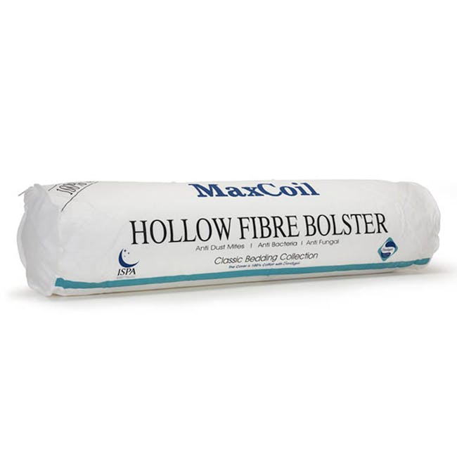 MaxCoil Classic Bedding Hollow Fibre Fill Bolster - 0