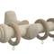 Wooden Curtain Rod with Wall Mount 1.5m - Natural - 3