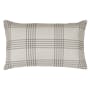 Tartan Linen Lumbar Cushion - 0