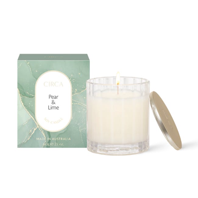 Circa Soy Candle - Pear & Lime (2 Sizes) - 3