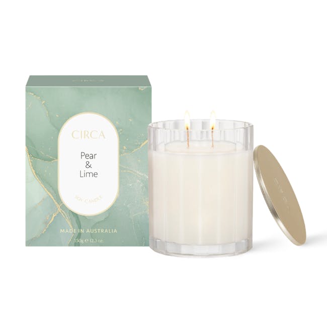 Circa Soy Candle - Pear & Lime (2 Sizes) - 0