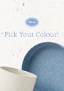 Arong Nonstick Saucepan - Blue & Cream White - 10