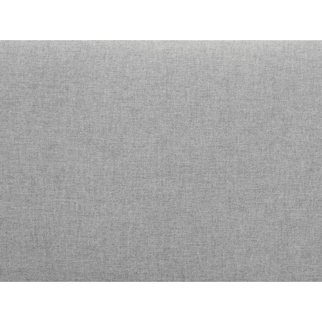 Milan Duo Extended Sofa - Slate (Fabric) - 7