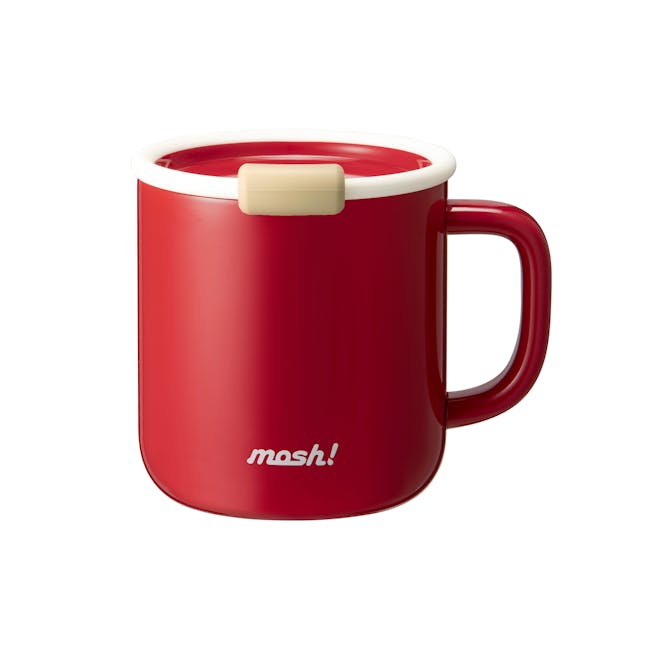 Mosh Latte Mug Cup 430ml - Red - 0