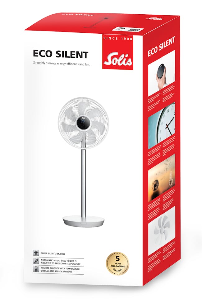 SOLIS Eco Silent Stand Fan - 14