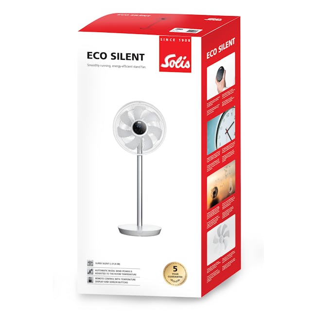 SOLIS Eco Silent Stand Fan - 14