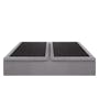 ESSENTIALS King Storage Bed - Grey (Faux Leather) - 2
