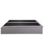 ESSENTIALS King Storage Bed - Grey (Faux Leather) - 4