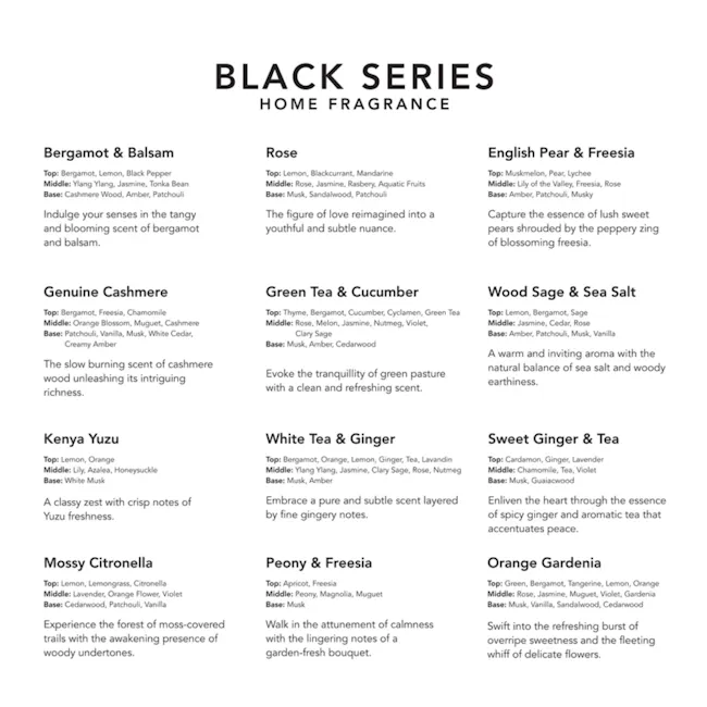 HOOGA Black Reed Diffuser 200ml - Osmanthus & Musk - 4