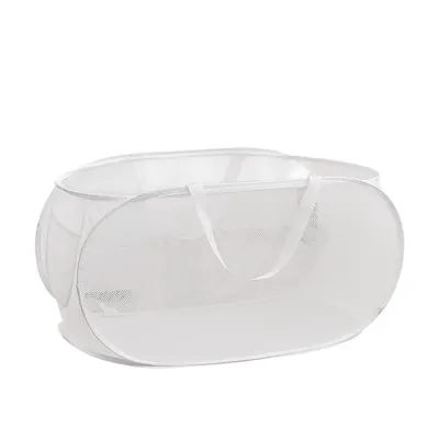 ESSENTIALS Laundry Mesh Carry Bag - White