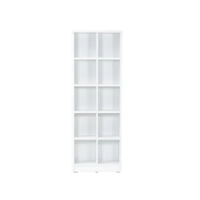 Harry 2x5 Shelving Unit - White