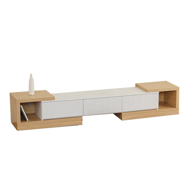 Heden Extendable TV Console 1.6m-2.4m - Oak - 1