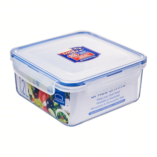 LocknLock Nestable Square Food Container (5 Sizes) - 5