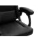 Zeus Gaming Chair with Footrest - Black (Faux Leather) - 9
