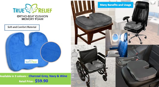 True Relief Back Care Combo Value Set - Navy - 5