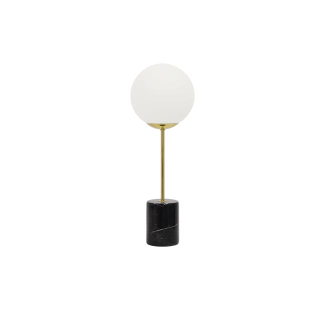 Amelia Marble Table Lamp - Brass - 0