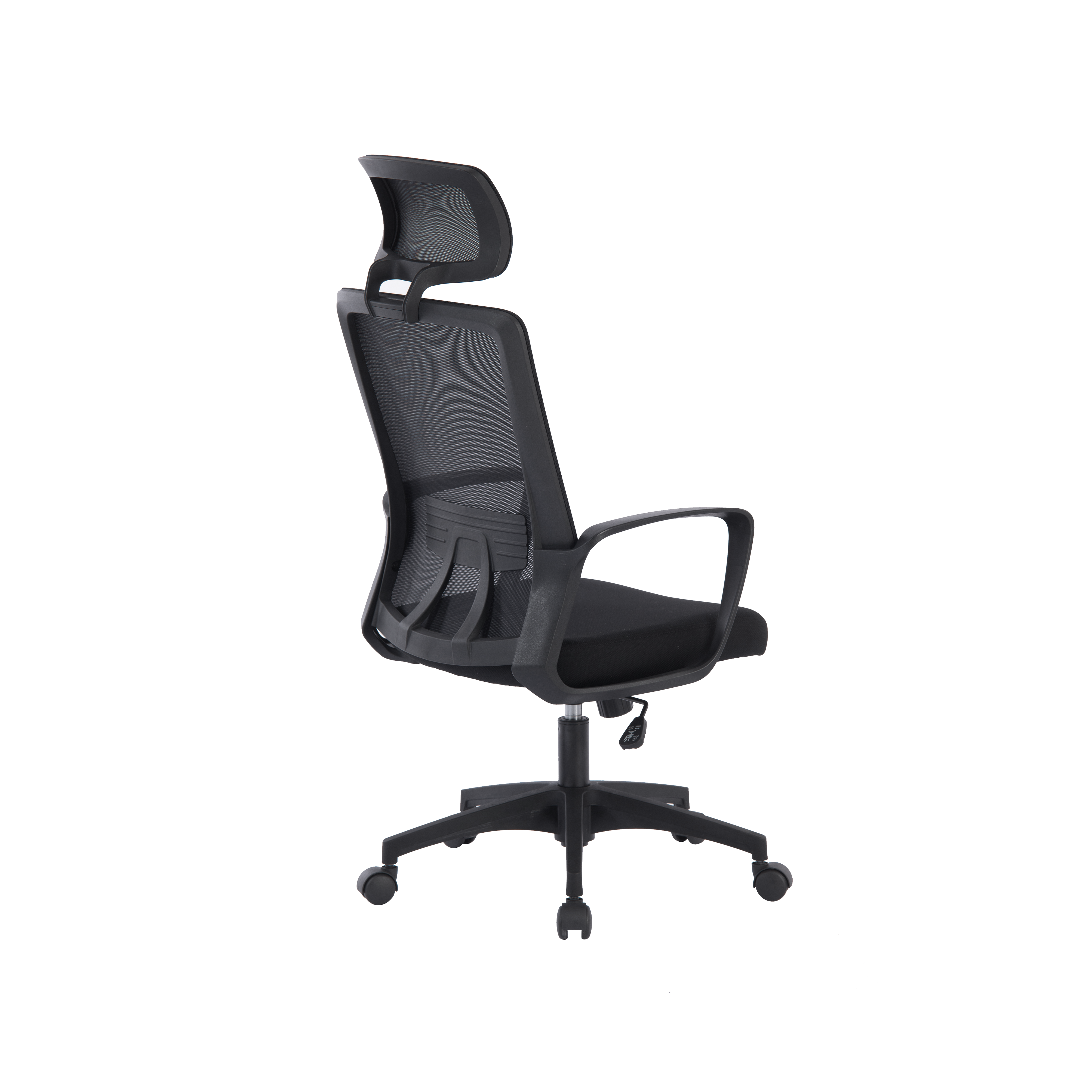 high back office chair headrest