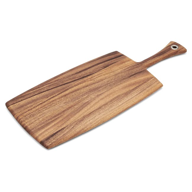 Ironwood Large Provencale Acacia Paddle Cutting Serving Board - 0