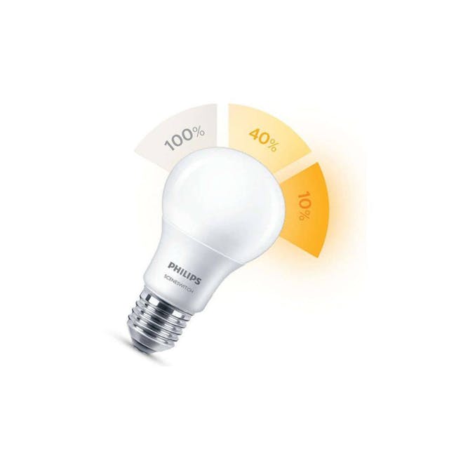 Philips LED SSW A60 3S 7.5-70W E27 - Cool Daylight 6500k - 0