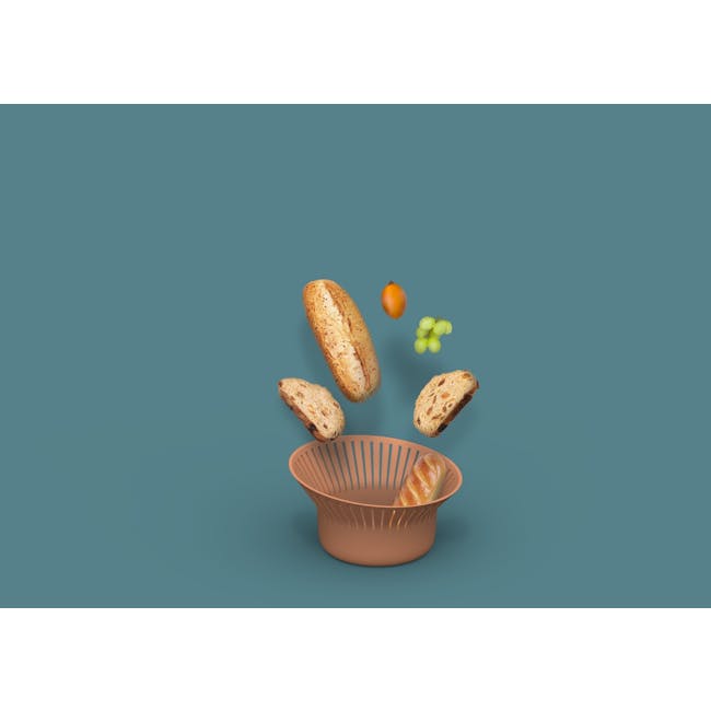 OMMO Ruff Multipurpose Basket/ Colander - Eggplant - 2