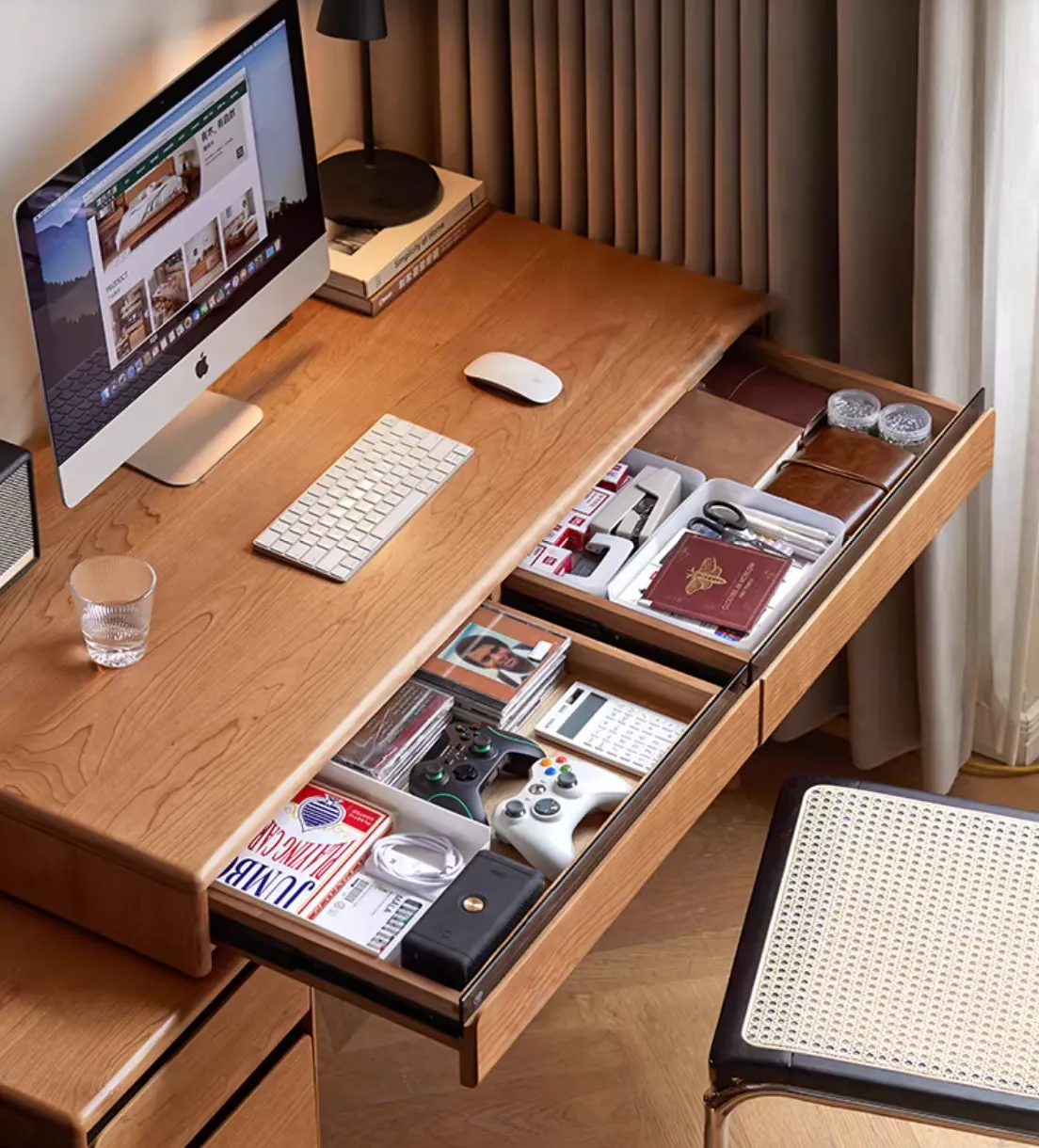 Fang Extendable Study Table 1.2m-1.5m - 9