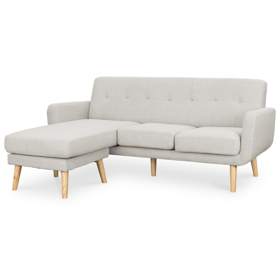 cali l shaped sofa sand