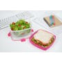 Sistema Salad N Sandwich To Go 1.63L -  Pink - 1