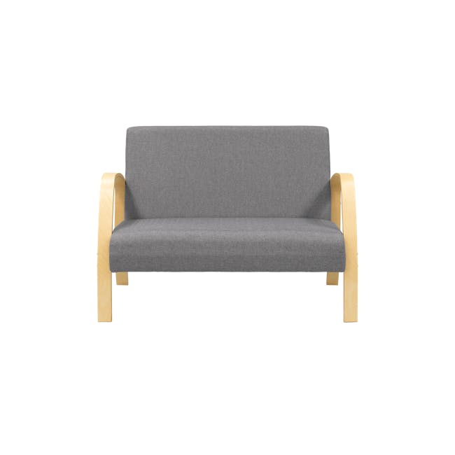 Mizuki 2 Seater Sofa - Grey - 0
