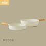 Goodle White Nonstick Wok 28cm - Cream White - 4