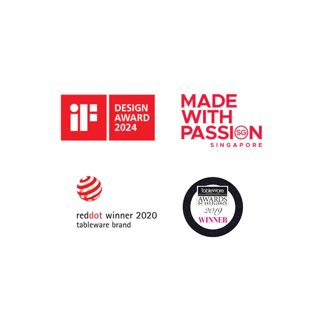 Luzerne Lancaster Garden Dish 8cm - Pink - 7 - Design award 2024, MADE WITH PASSION Singapore, reddot winner 2020 tableware