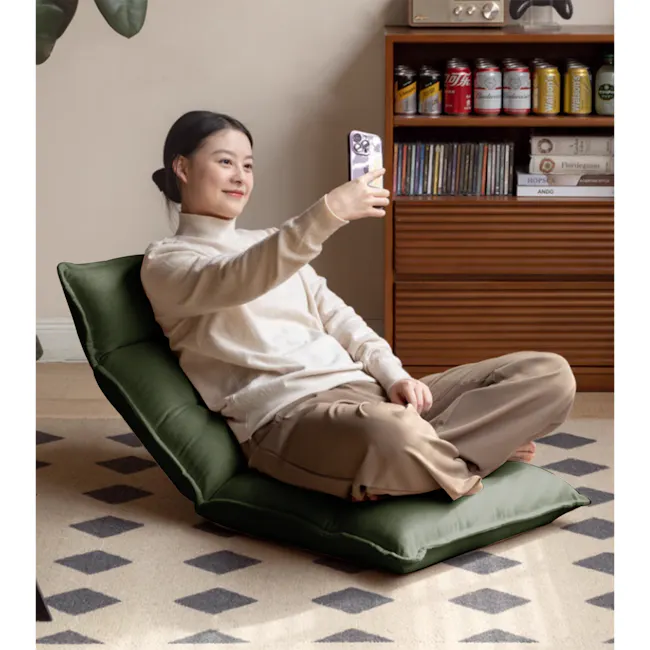 Nisa Floor Sofa Bed - Pine Green - 3