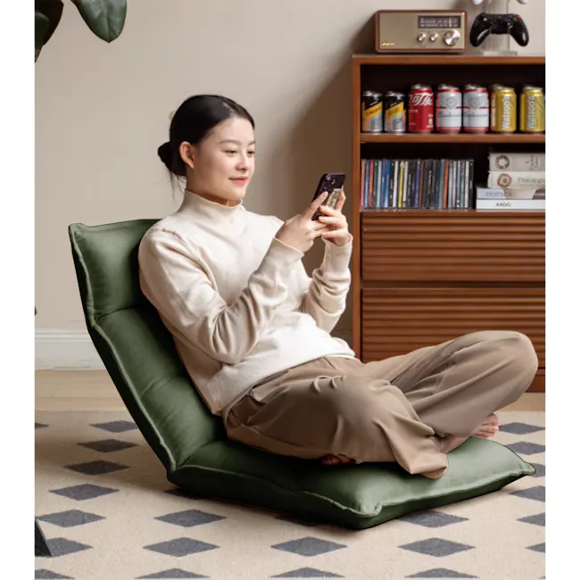 Nisa Floor Sofa Bed - Pine Green - 5