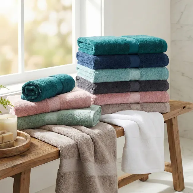 Robinsons Splendour Bath Towel Hotel Collection - Eucalyptus - 4