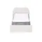 Lyra Single Adjustable Bed - White Boucle