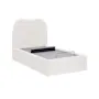 Lyra Single Adjustable Bed - White Boucle - 7